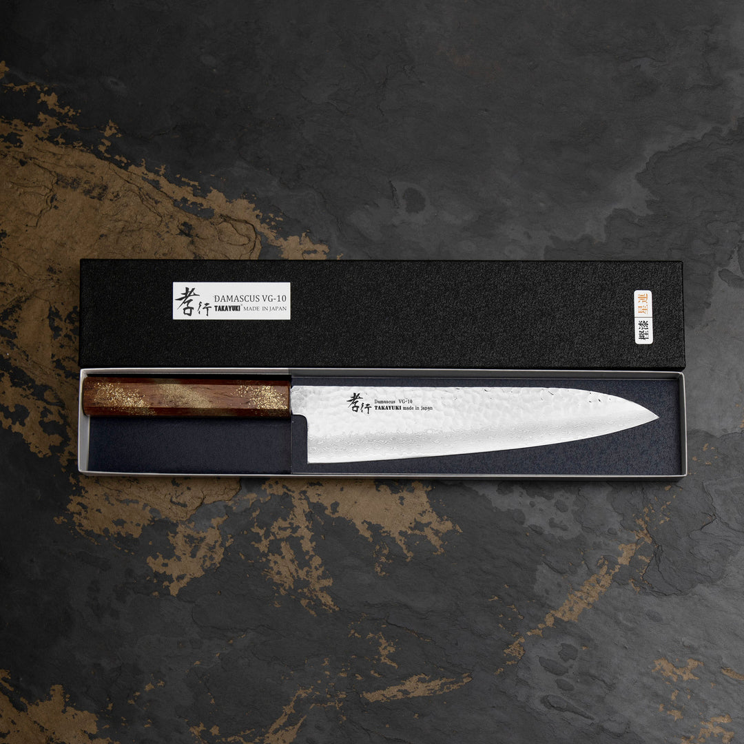 Gyuto 24 cm Sakai Takayuki Urushi VG-10 Seiren