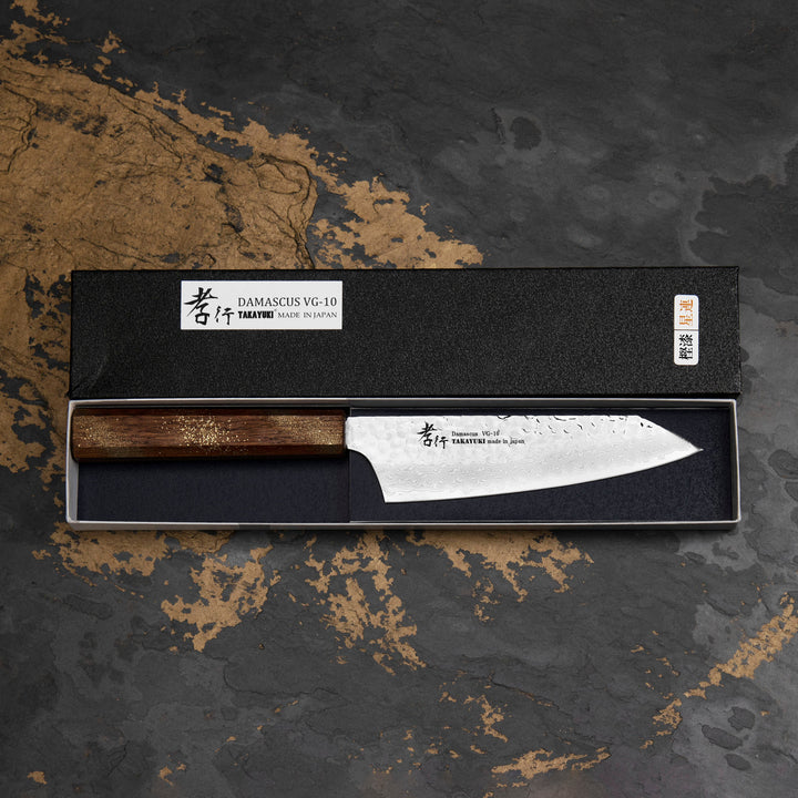 Kengata 16 cm Sakai Takayuki Urushi VG-10 Sairen