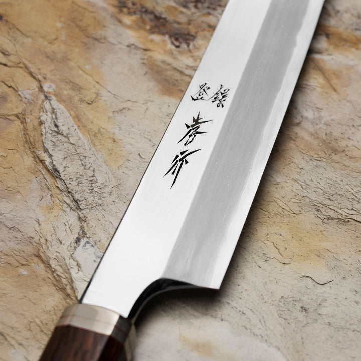 Kengata Yanagiba 27 cm Sakai Takayuki Shiden Silver#3