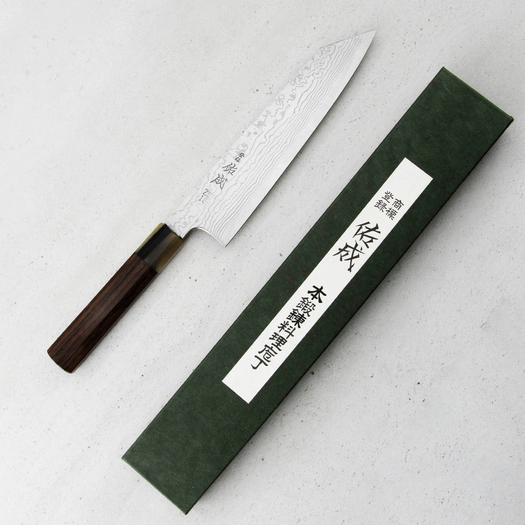 Kiritsuke Gyuto 21 cm Sukenari ZDP-189 Damascus