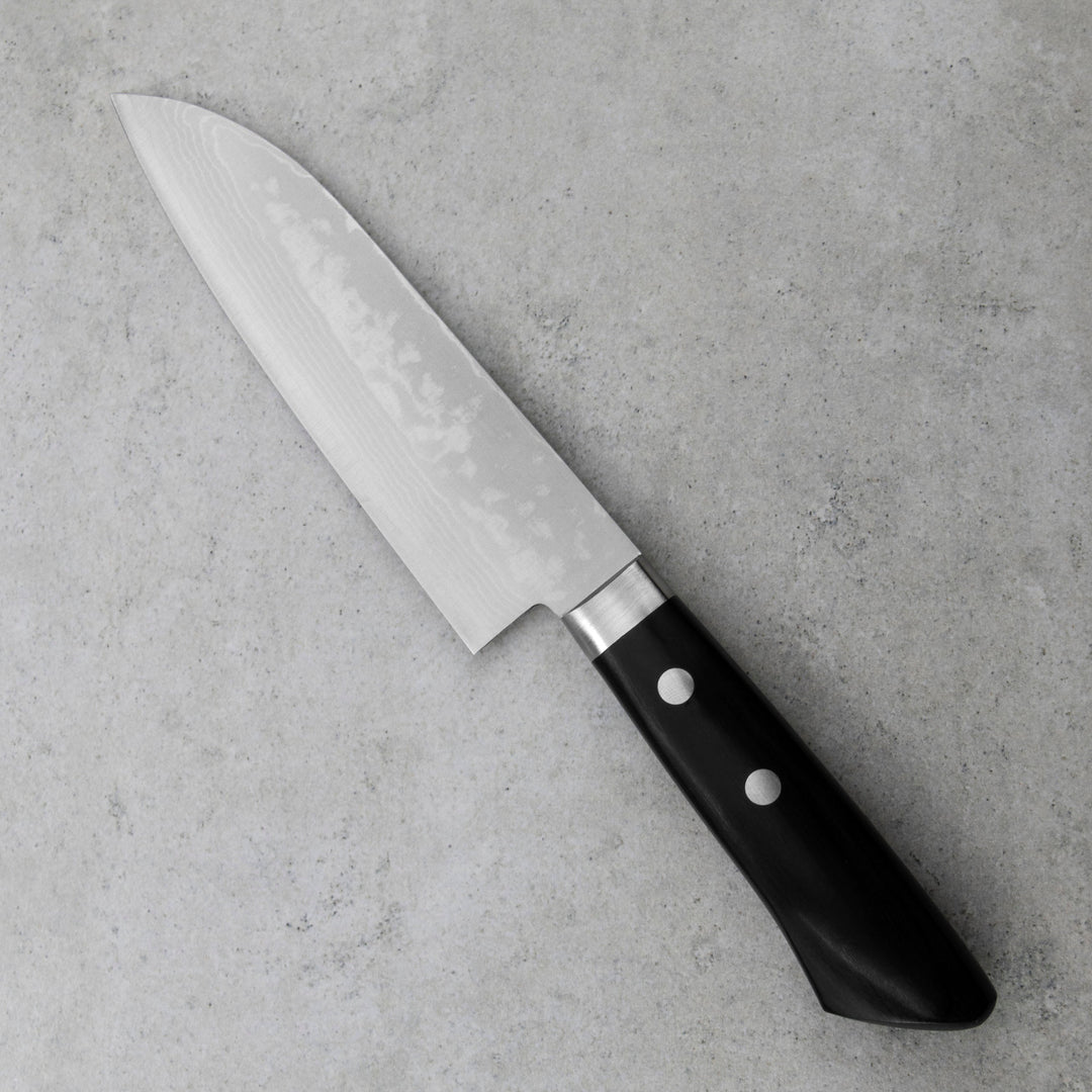 Mini Santoku 13 cm Masutani HamonoVG-10 Damascus