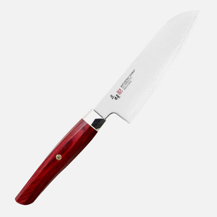 Santoku 15 cm Mcusta Zanmai Red Revolution SG2