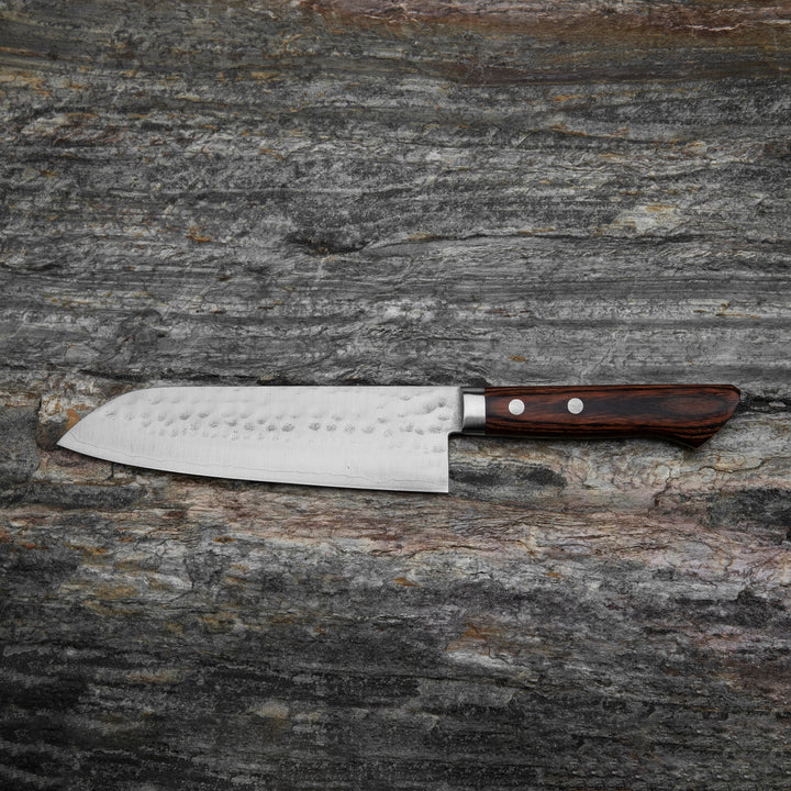 Santoku 17 cm Masutani Hamono VG-1 Hammered