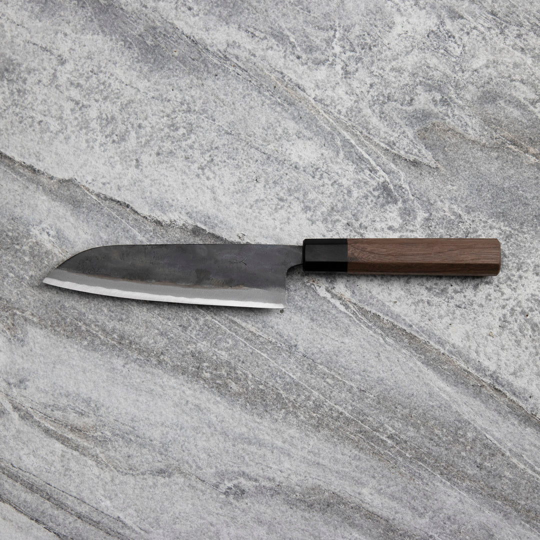 Santoku 17 cm Sakai Takayuki Aogami#2/Iron Kurouchi