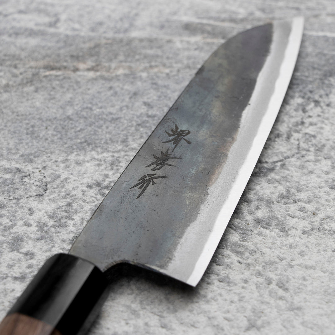Santoku 17 cm Sakai Takayuki Aogami#2/Iron Kurouchi