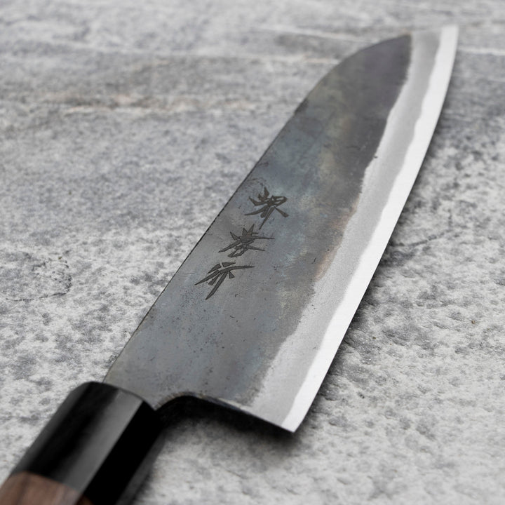 Santoku 17 cm Sakai Takayuki Aogami#2/Iron Kurouchi