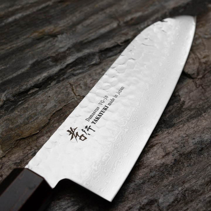 Santoku 17 cm Sakai Takayuki Nanairo VG-10 Retro
