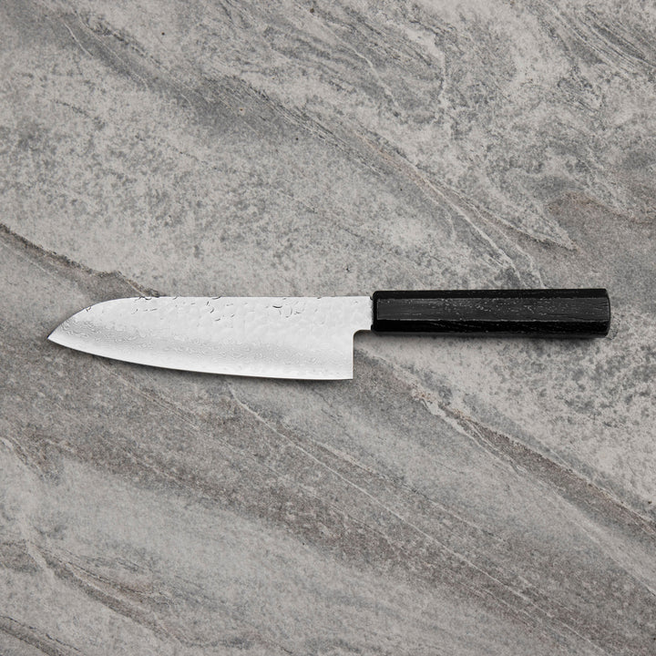 Santoku 17 cm Sakai Takayuki Nanairo VG-10 Ebony