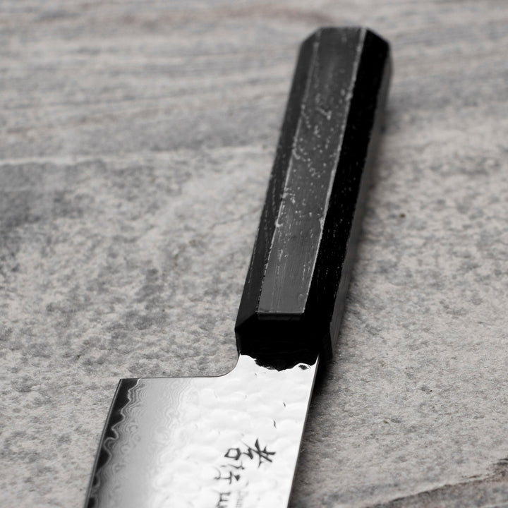 Santoku 17 cm Sakai Takayuki Nanairo VG-10 Ebony