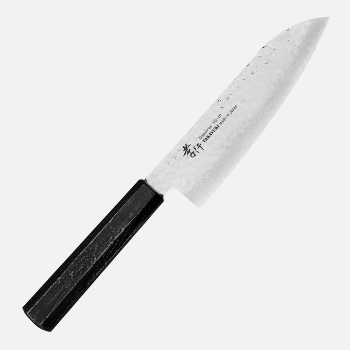 Santoku 17 cm Sakai Takayuki Nanairo VG-10 Ebony