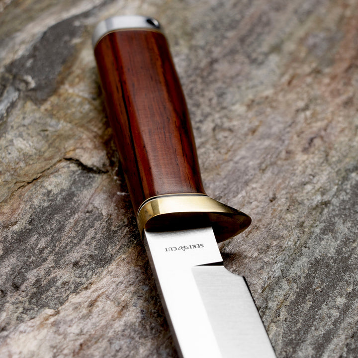 Seki Cut Classic Hunter AUS-8 Cocobolo Outdoor 12 cm