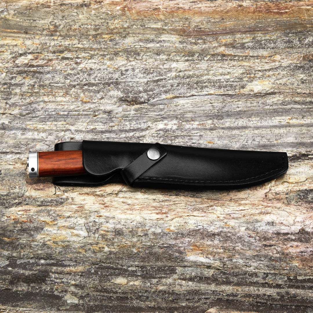 Seki Cut Classic Hunter AUS-8 Cocobolo Outdoor 12 cm